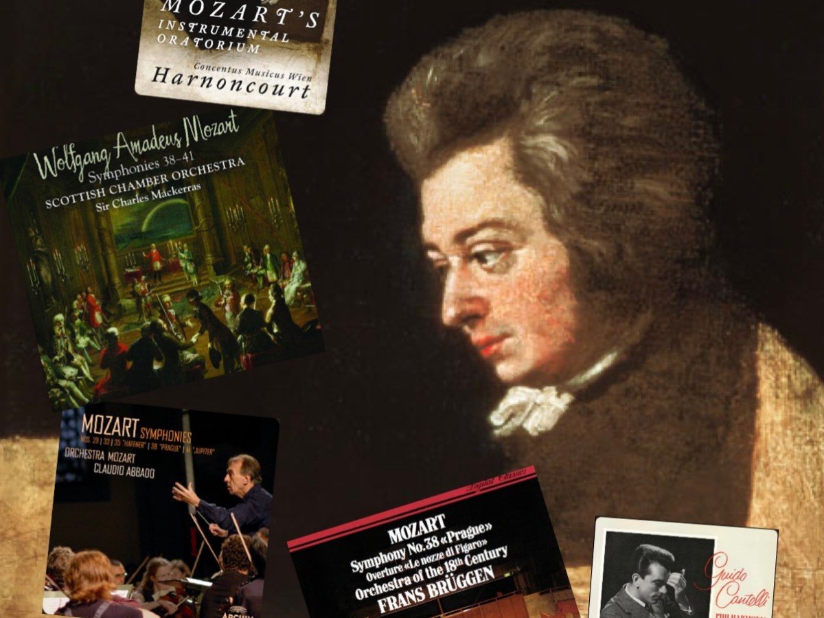 Interpretations of Mozart&rsquo;s symphonies, from the Golden Age to period instruments 