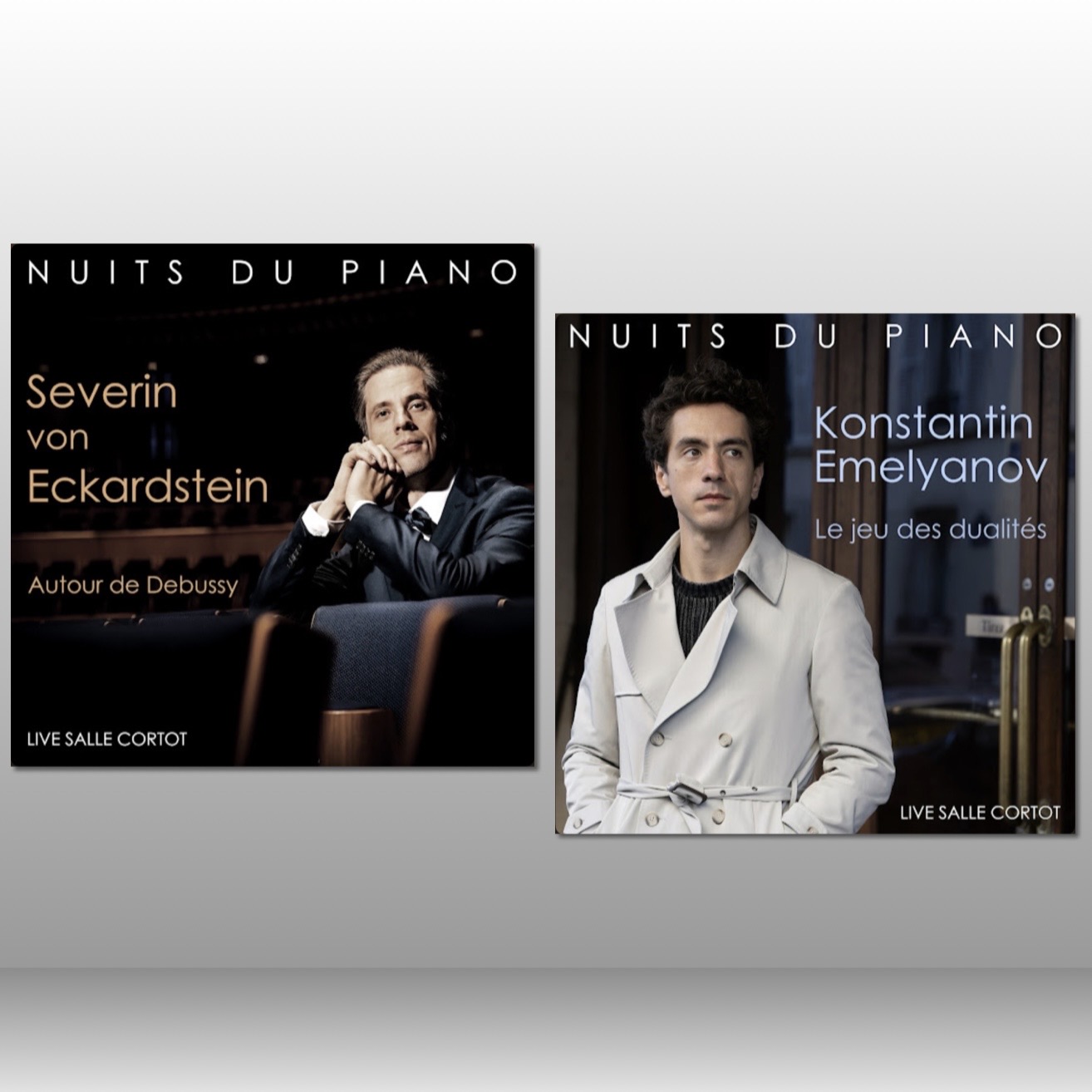 Severin von Eckardstein and Konstantin Emelyanov live recordings at the Salle Cortot 